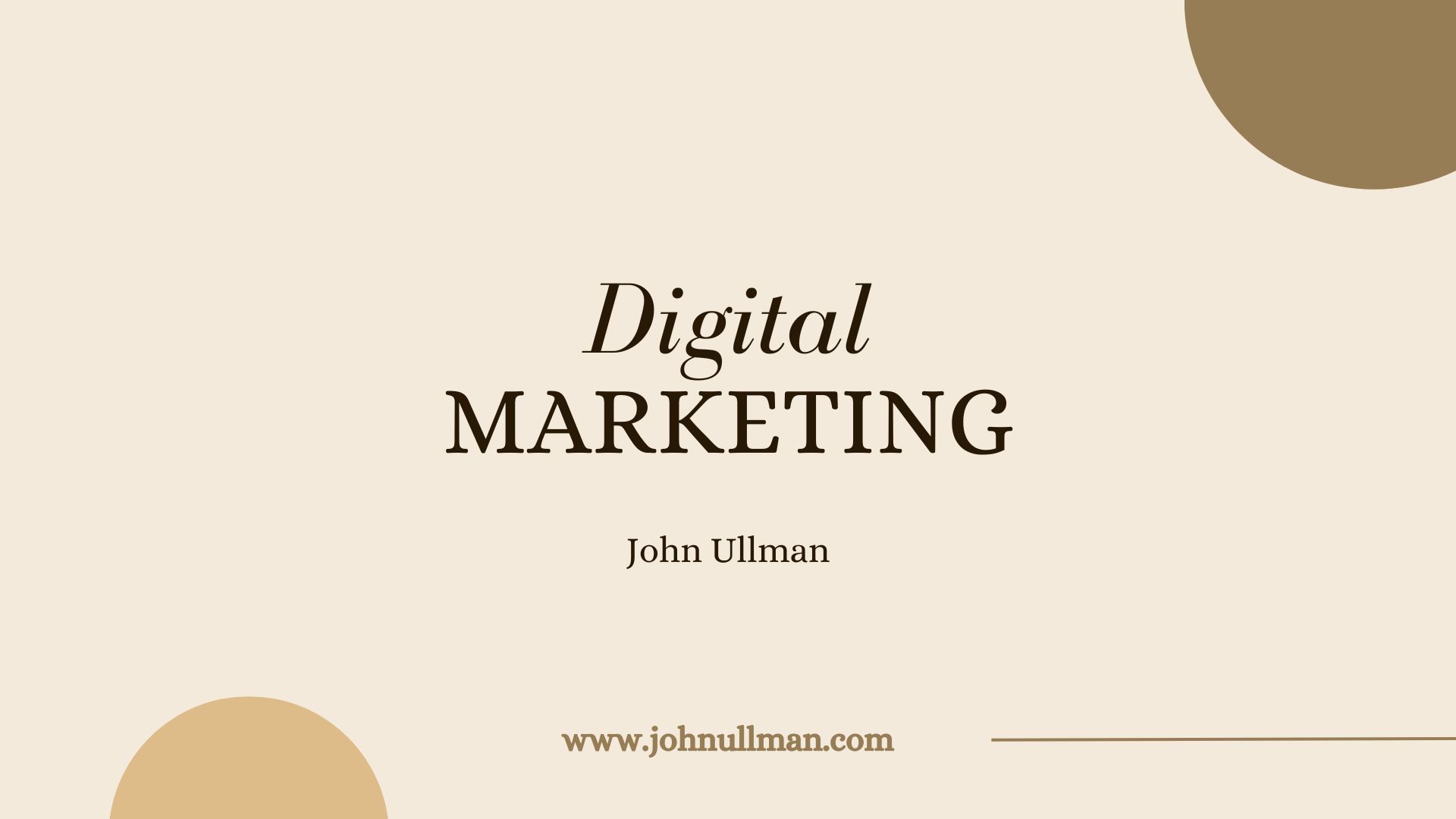 Read more about the article John Ullman – 5 Things To Consider While Hiring Internet Marketing Specialists